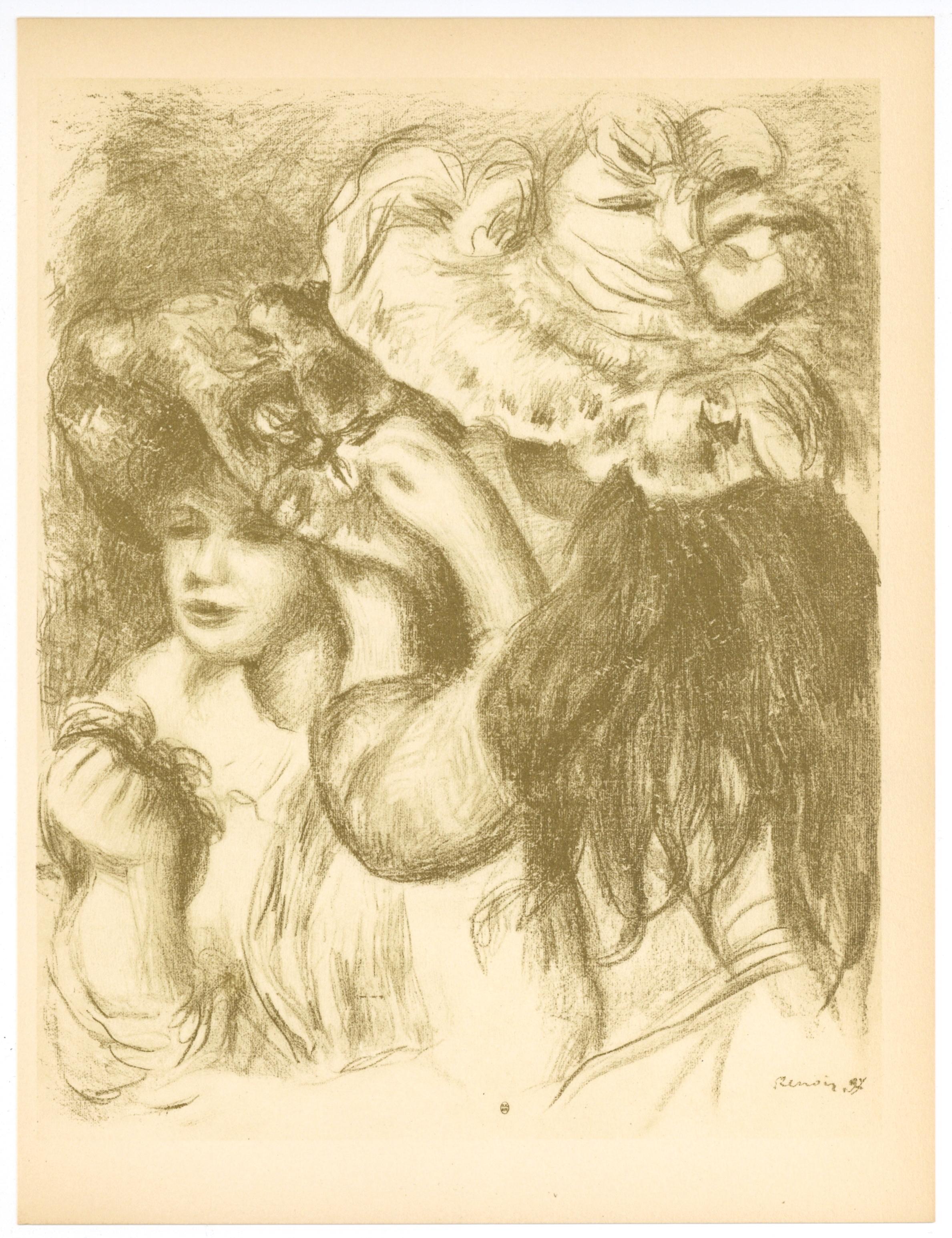 Medium: Lithograph on grand vélin Renage filigrané à la marque de l'éditeur paper.
Year: 1951
Paper Size: 12.5 x 9.5 inches; image size: 11.02 x 8.66 inches
Inscription: Signed in the plate and unnumbered, as issued
Notes: From the album, Les