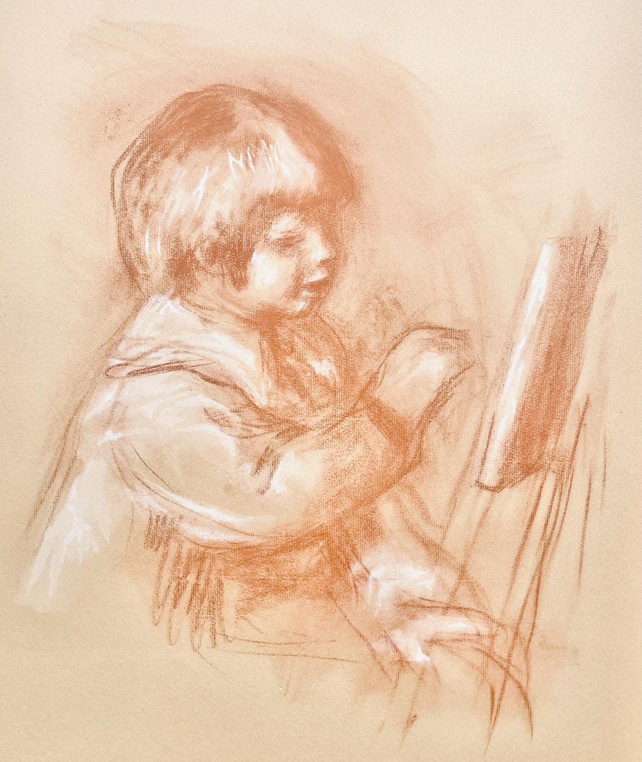 Renoir, Le petit peintre, Seize Aquarelles et Sanguines de Renoir (after)