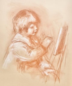 Renoir, Le petit peintre, Seize Aquarelles et Sanguines de Renoir (after)