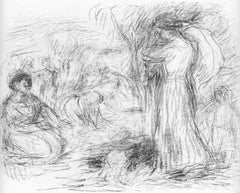 Renoir, Les Laveuses, Les Lithographies de Renoir (nach)