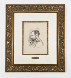 Renoir Lithograph, framed, Ambroise Vollard