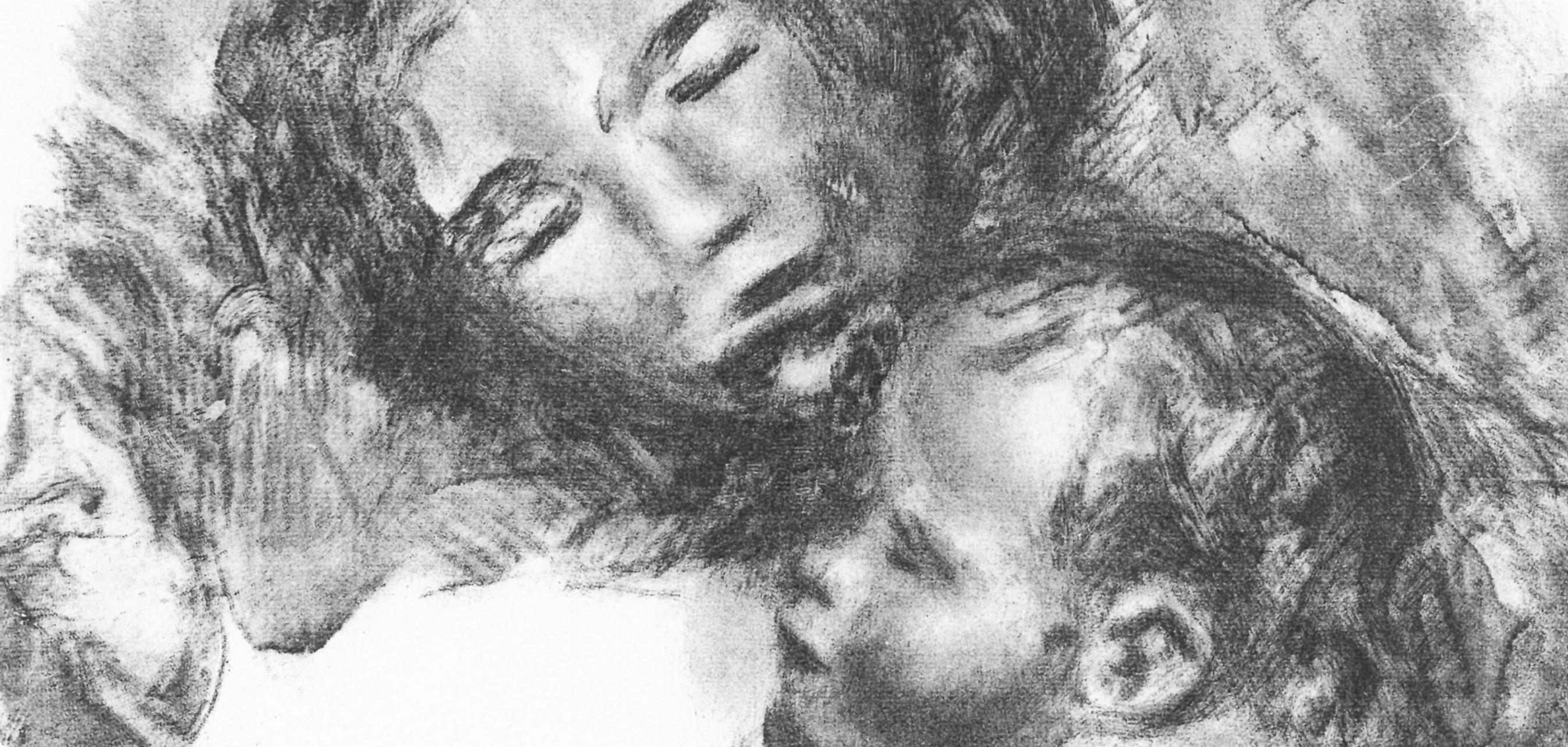 Renoir (tariff free*), Maternité, Les Lithographies de Renoir (after) - Print by Pierre-Auguste Renoir
