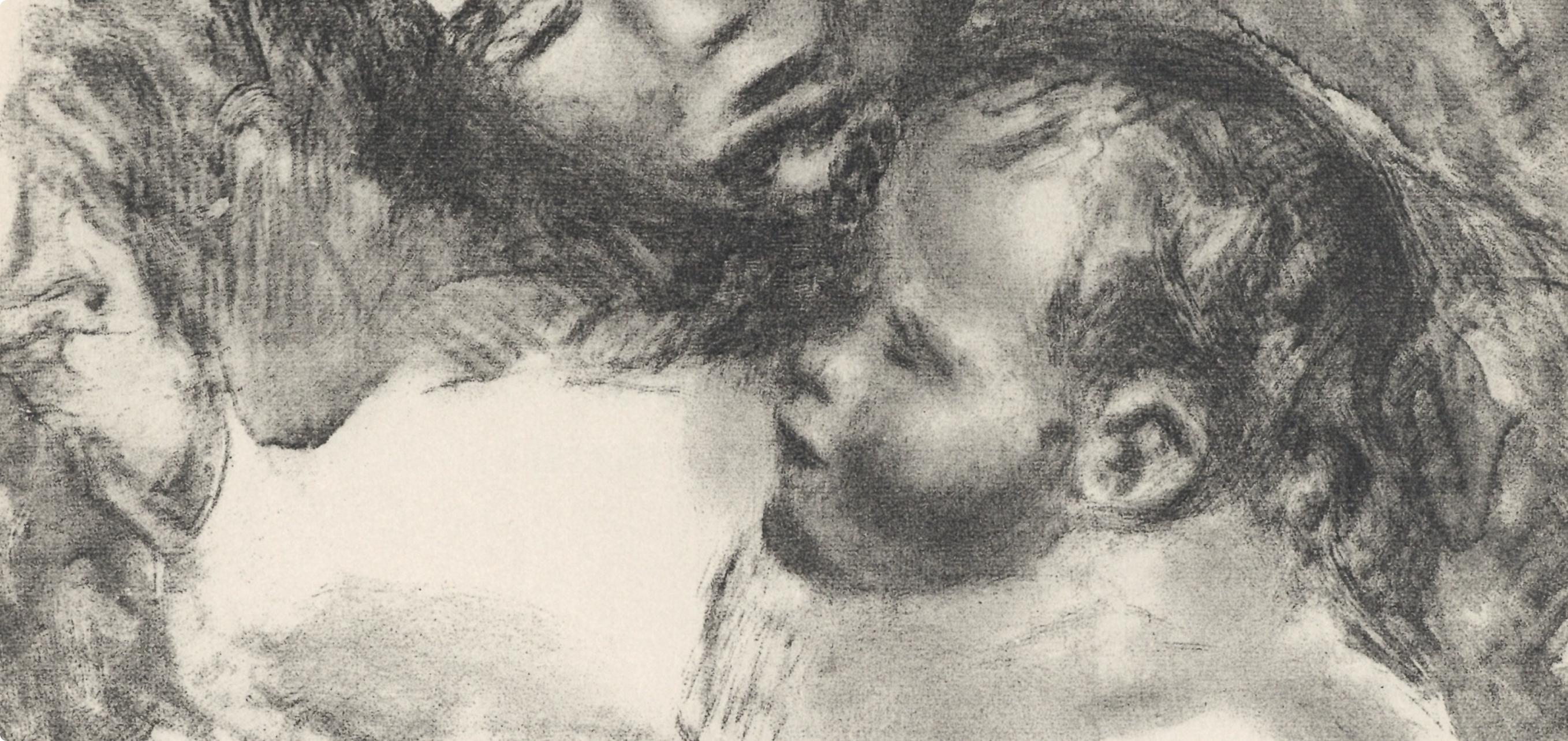 Renoir, Maternité, Les Lithographies de Renoir (after) - Impressionist Print by Pierre-Auguste Renoir