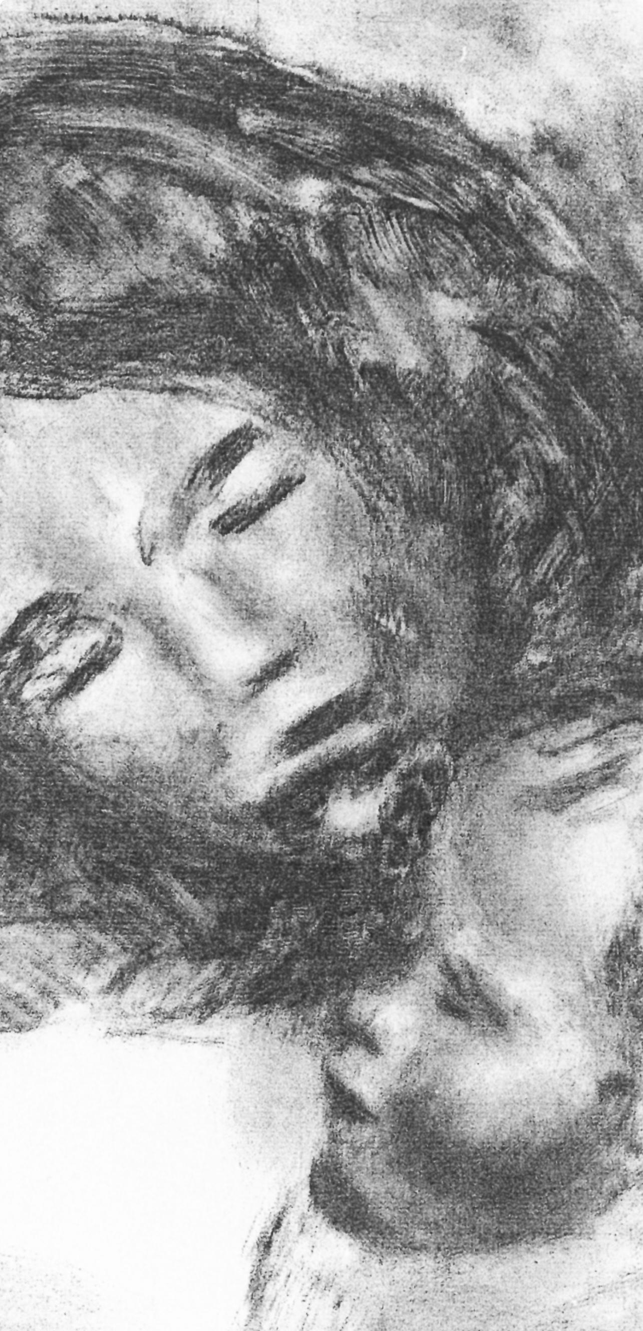 Renoir (tariff free*), Maternité, Les Lithographies de Renoir (after) - Beige Figurative Print by Pierre-Auguste Renoir