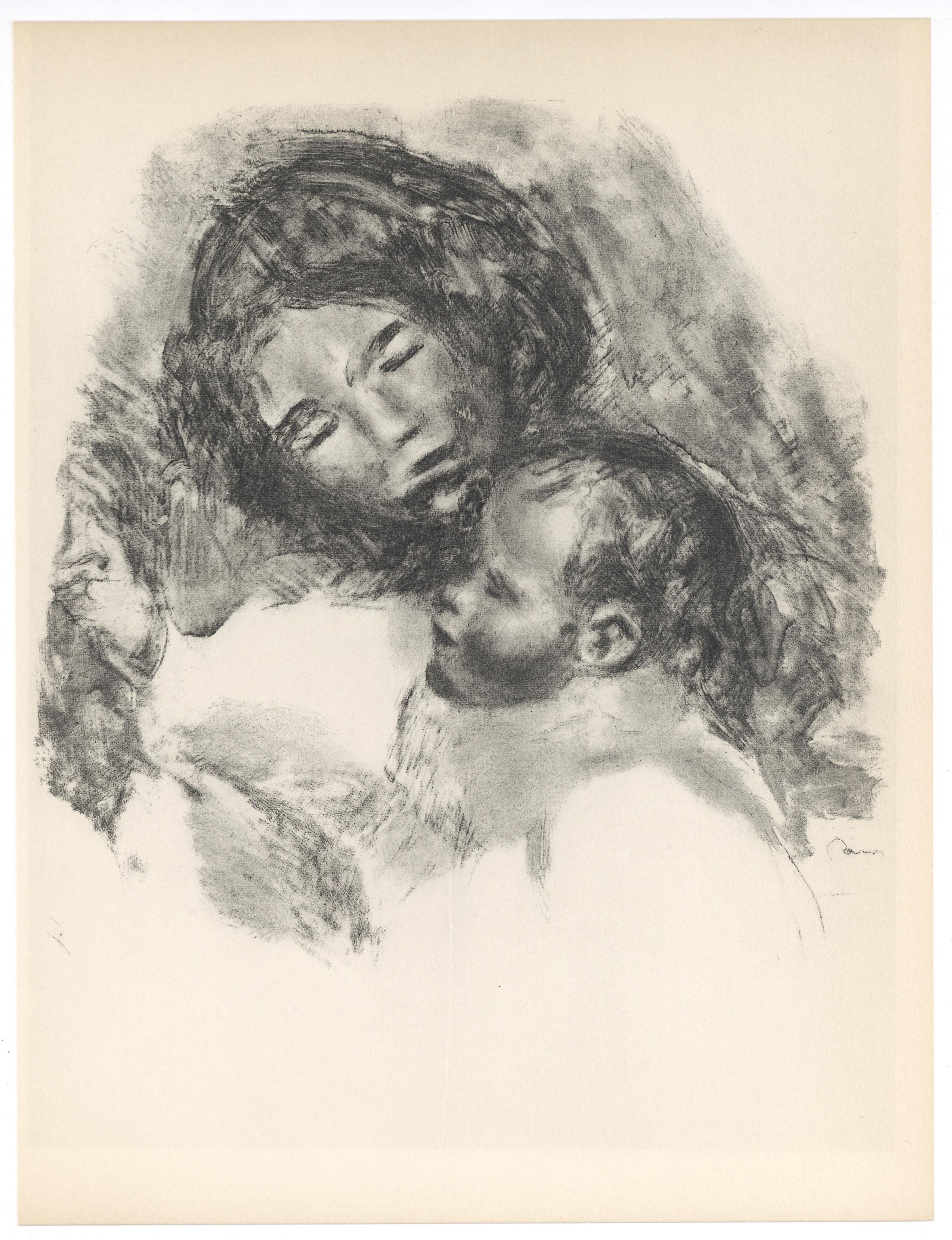 Medium: Lithograph on grand vélin Renage filigrané à la marque de l'éditeur paper.
Year: 1951
Paper Size: 12.5 x 9.5 inches; image size: 11.42 x 9.05 inches
Inscription: Signed in the plate and unnumbered, as issued
Notes: From the album, Les