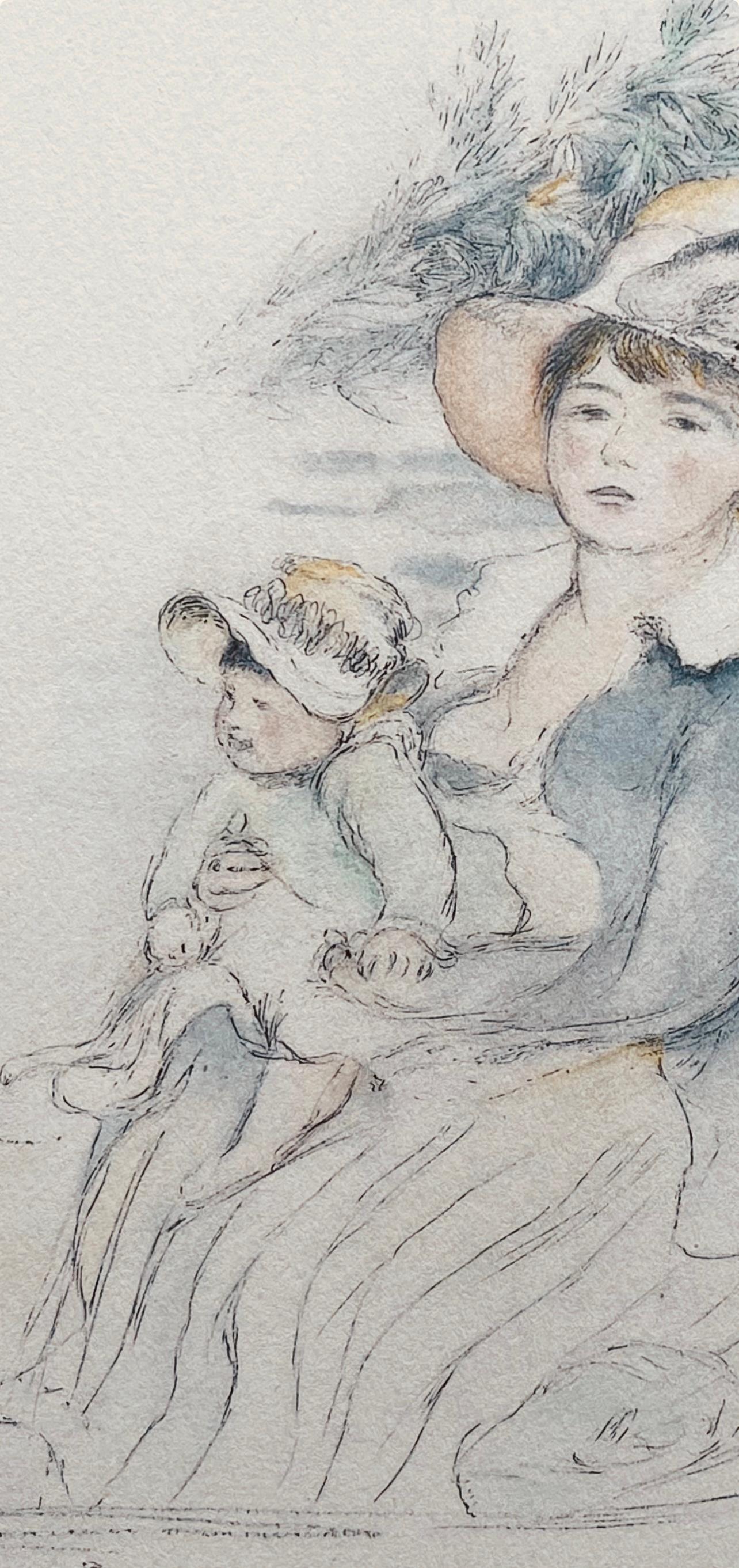 Renoir, Mme Renoir et Pierre, Seize Aquarelles et Sanguines de Renoir