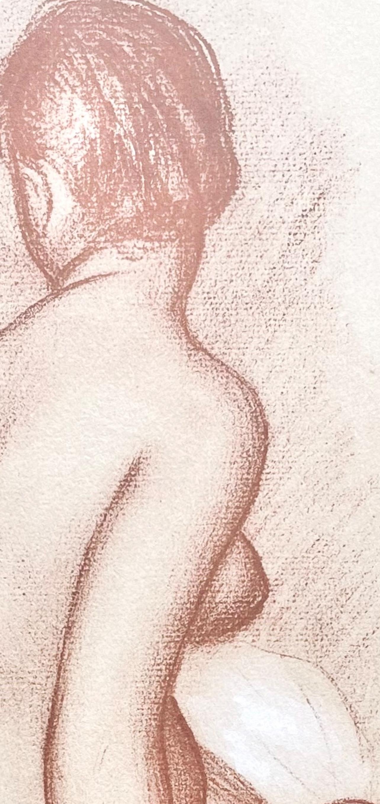 Renoir, Nu, Seize Aquarelles et Sanguines de Renoir (dopo) - Print Impressionismo di Pierre-Auguste Renoir