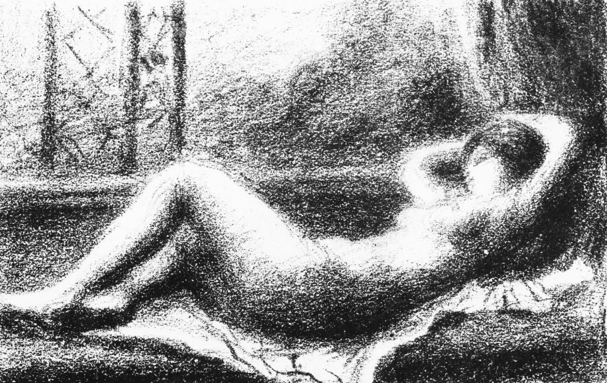 Renoir, Odalisque, Les Lithographies de Renoir (nach) – Print von Pierre-Auguste Renoir