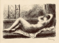 Vintage Renoir, Odalisque, Les Lithographies de Renoir (after)