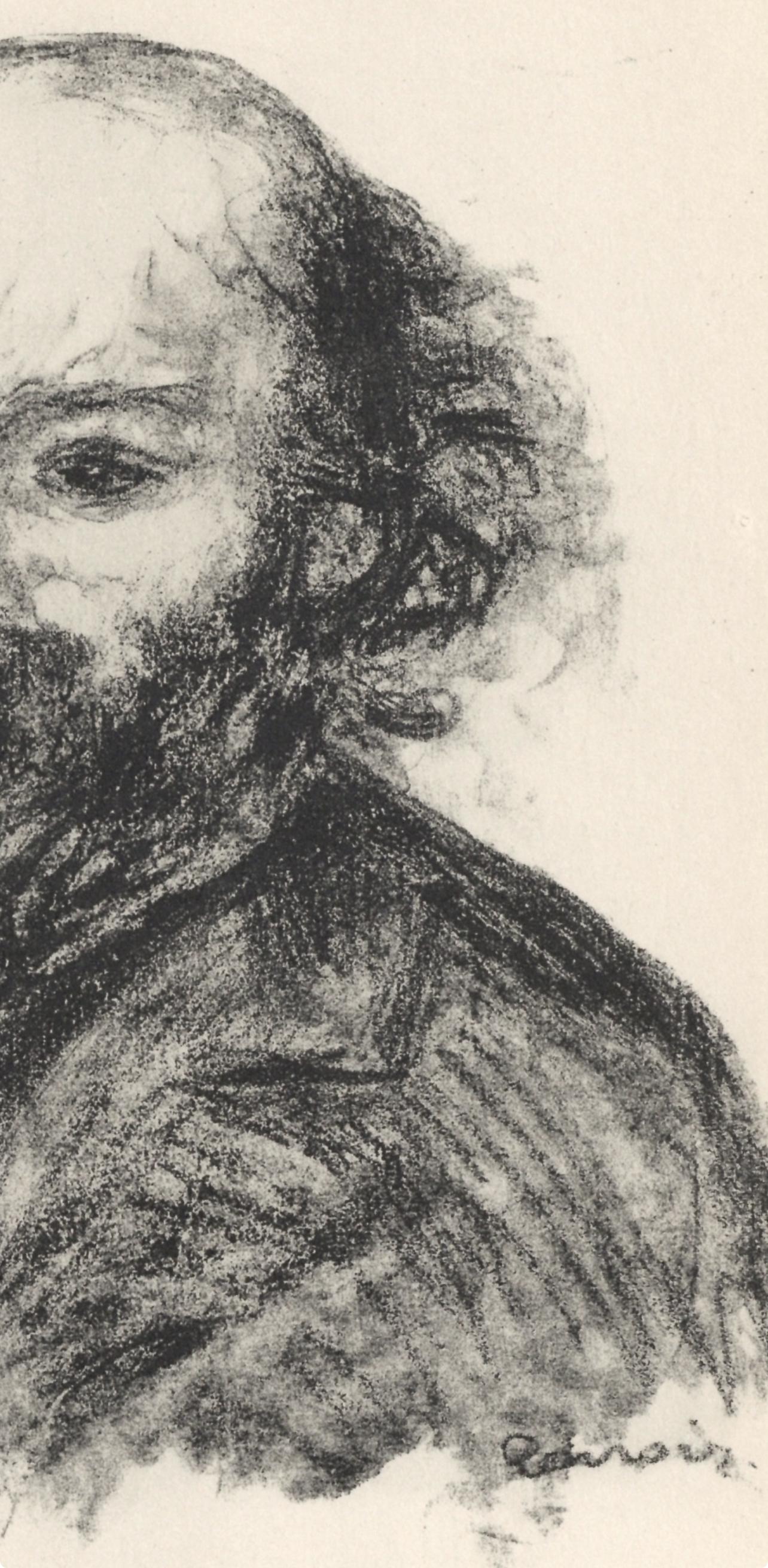 Renoir, Paul Cézanne, Les Lithographies de Renoir (after) - Beige Figurative Print by Pierre-Auguste Renoir