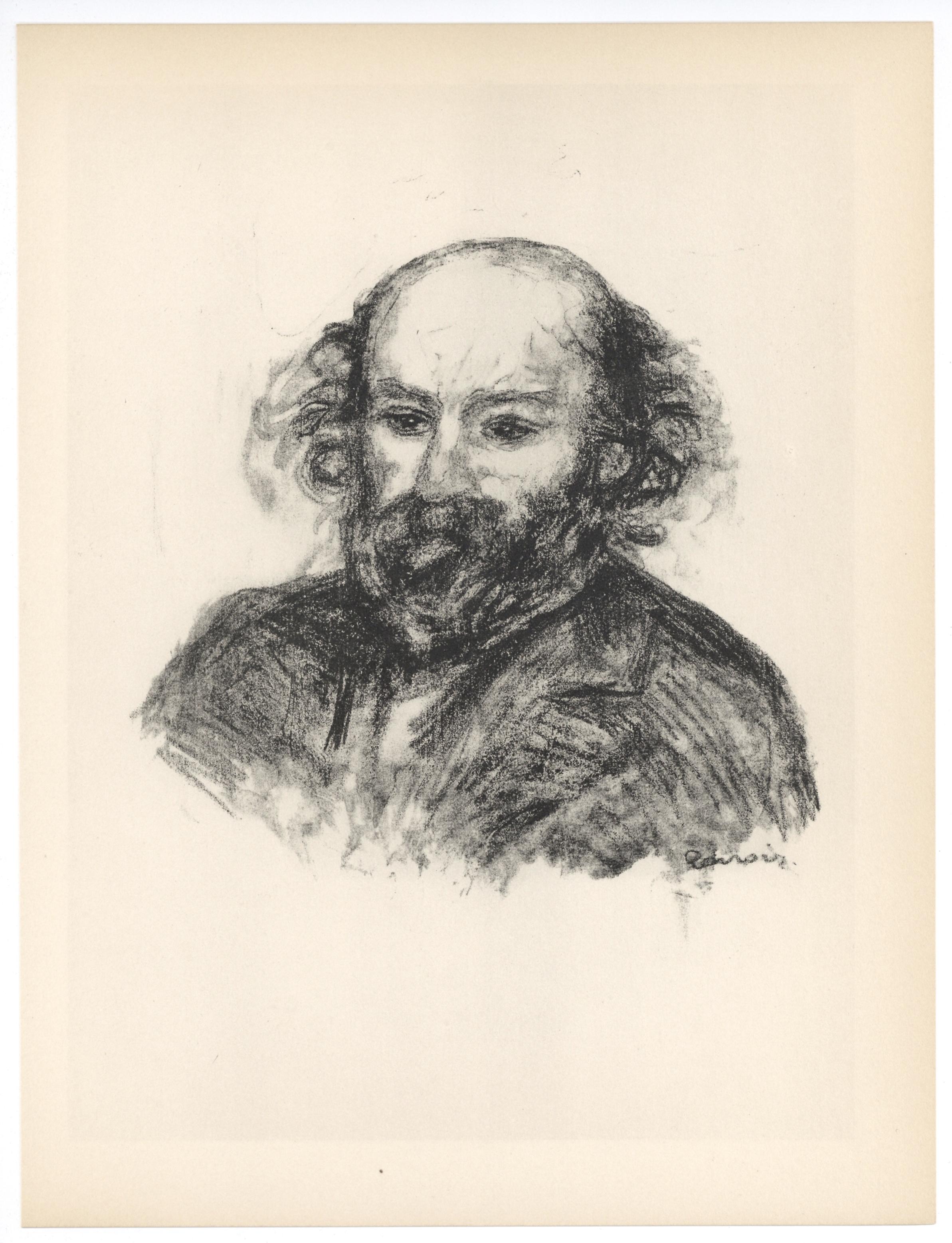 Medium: Lithograph on grand vélin Renage filigrané à la marque de l'éditeur paper.
Year: 1951
Paper Size: 12.5 x 9.5 inches; image size: 11.02 x 8.27 inches
Inscription: Signed in the plate and unnumbered, as issued
Notes: From the album, Les