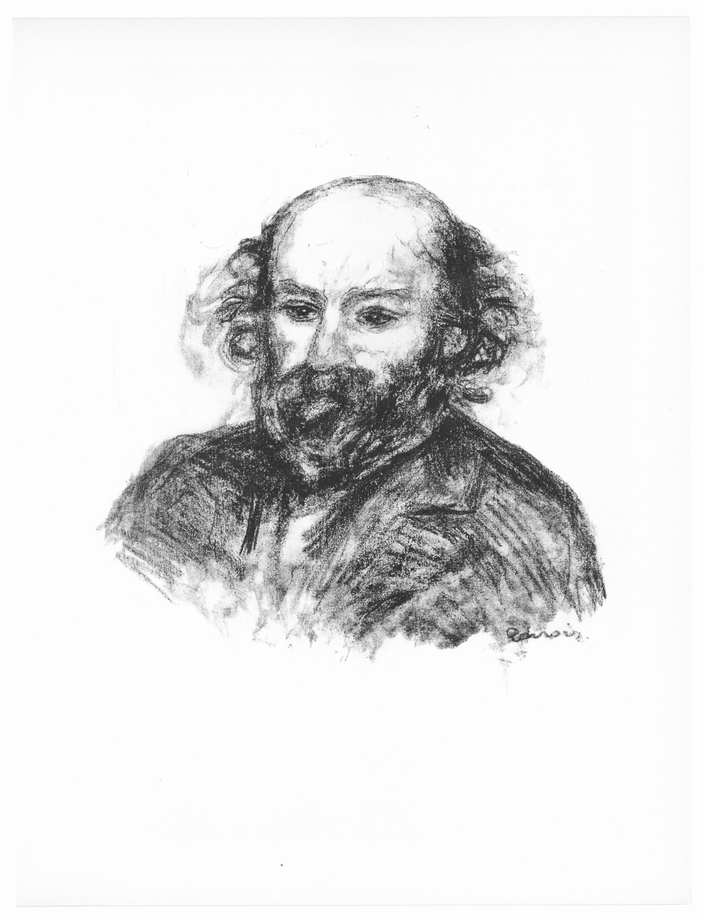 Lithograph on grand vélin Renage filigrané à la marque de l'éditeur paper. Inscription: Signed in the plate and unnumbered, as issued. Paper Size: 12.5 x 9.5 inches; image size: 11.02 x 8.27 inches. Notes: From the album, Les Lithographies de
