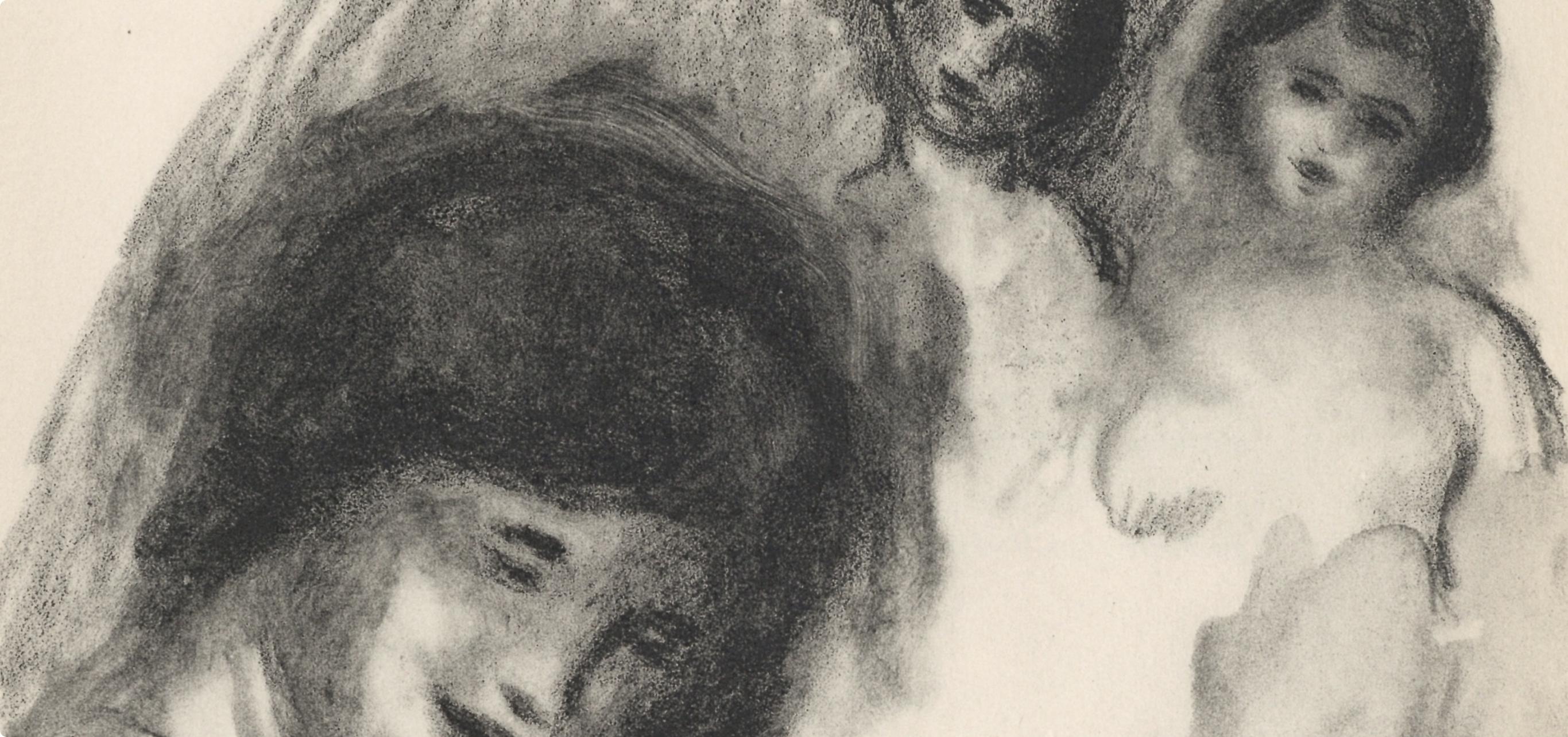 Renoir, Pierre aux trois croquis, Les Lithographies de Renoir (after) - Print by Pierre-Auguste Renoir