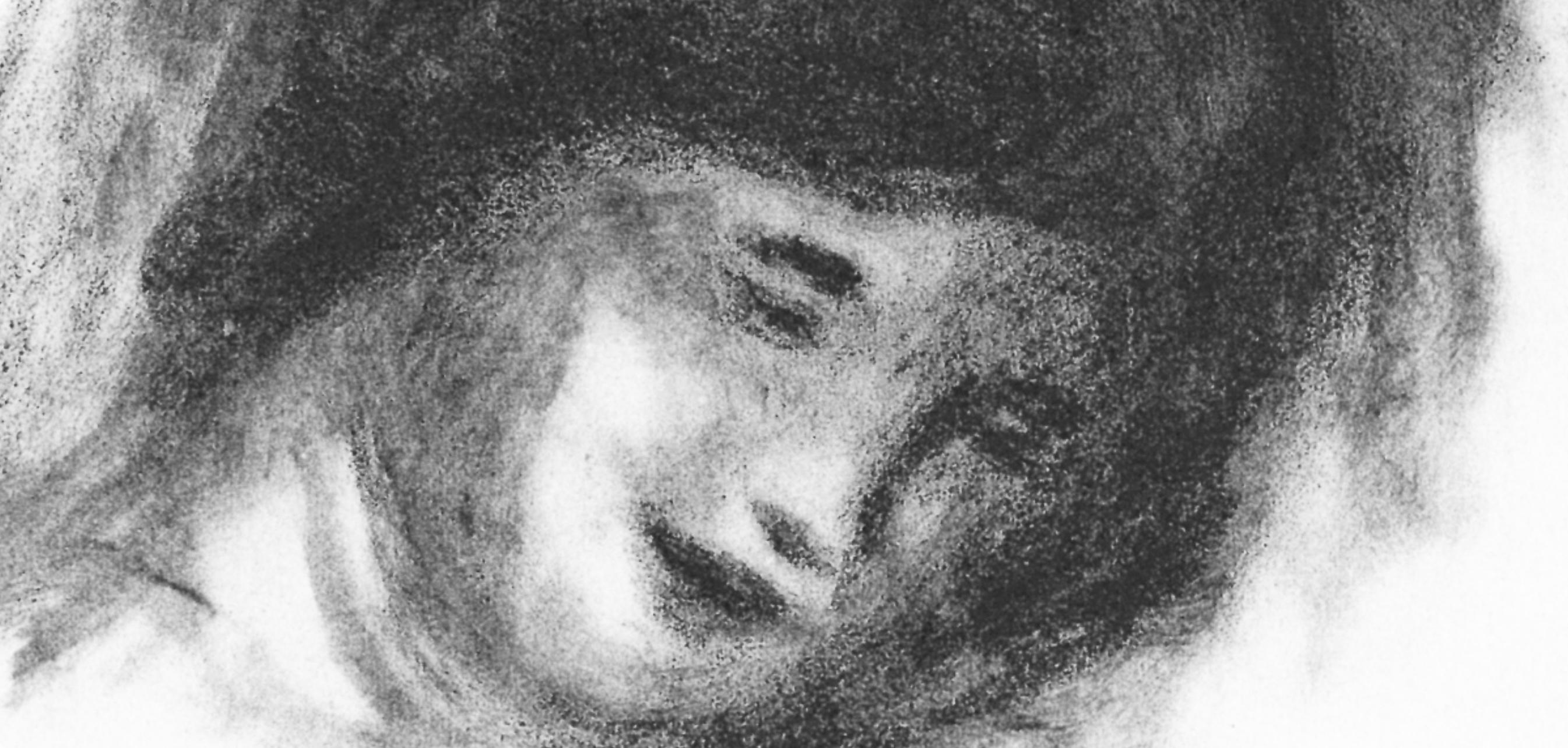 Renoir (tariff free*), Pierre aux trois croquis (after) - Impressionist Print by Pierre-Auguste Renoir