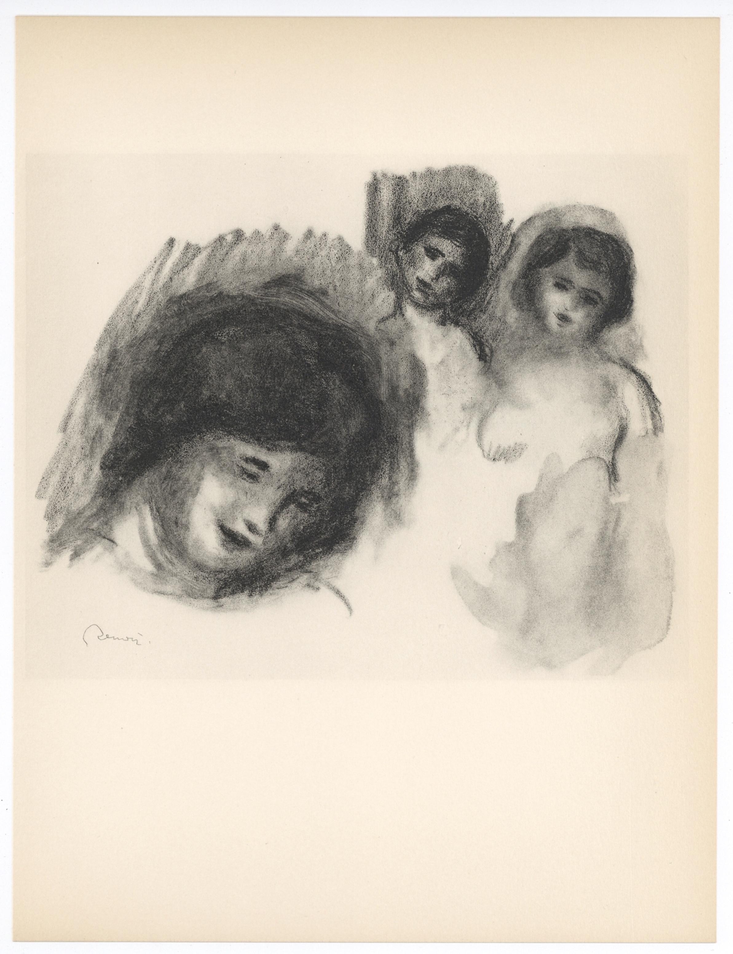 Medium: Lithograph on grand vélin Renage filigrané à la marque de l'éditeur paper.
Year: 1951
Paper Size: 12.5 x 9.5 inches; image size: 7.48 x 9.05 inches
Inscription: Signed in the plate and unnumbered, as issued
Notes: From the album, Les