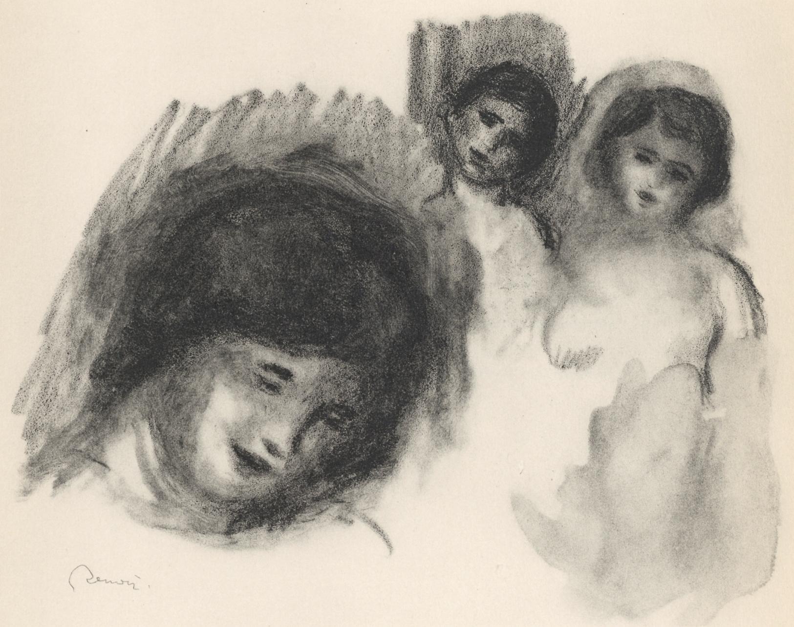 Renoir, Pierre aux trois croquis, Les Lithographies de Renoir (nach)