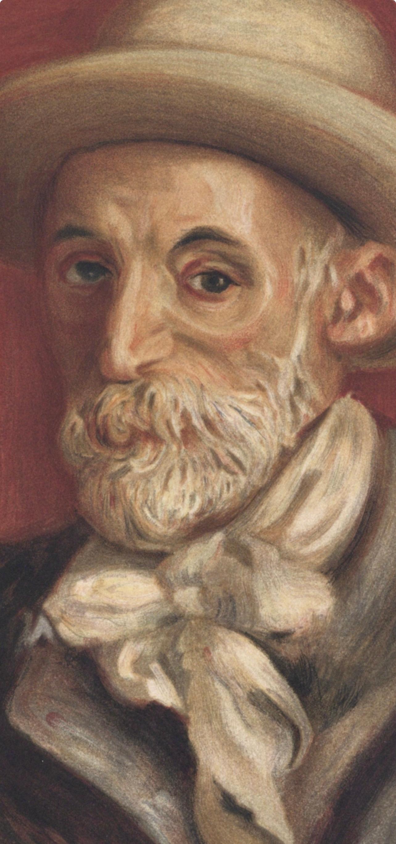Renoir (tariff free*), Portrait de Auguste Renoir (after) - Print by Pierre-Auguste Renoir