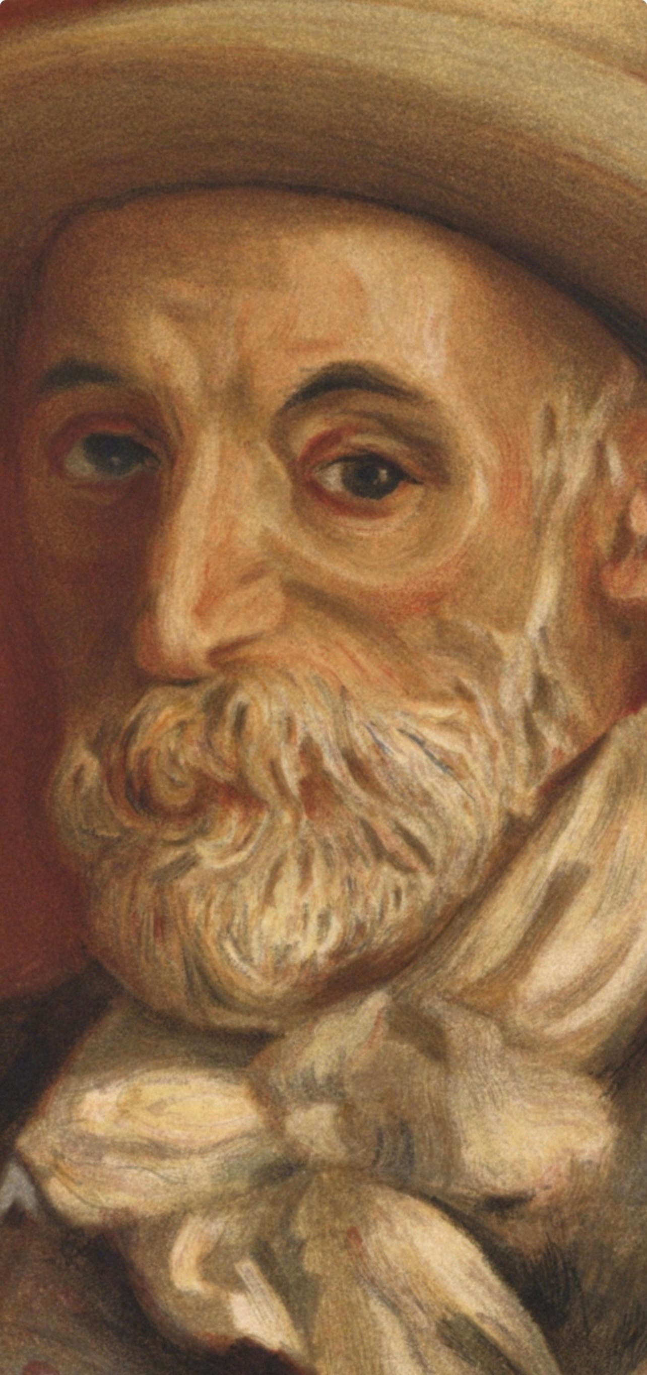Renoir, Portrait de Auguste Renoir, Les Lithographies de Renoir (after) - Brown Landscape Print by Pierre-Auguste Renoir