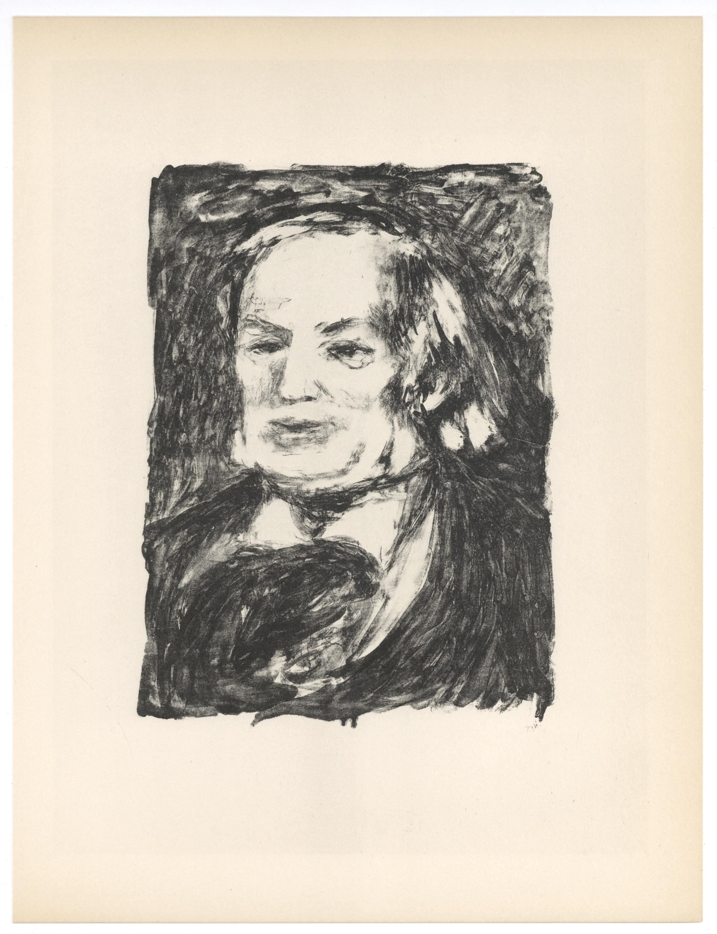 Lithograph on grand vélin Renage filigrané à la marque de l'éditeur paper. Inscription: Unsigned and unnumbered, as issued. Paper Size: 12.5 x 9.5 inches; image size: 10.63 x 7.87 inches. Notes: From the album, Les Lithographies de Renoir, 1951.