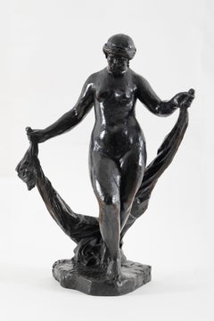 Danseuse au Voile, Renoir, Skulptur, Impressionismus, nackte Frau, Akt, Bronze, Danseuse