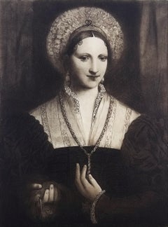 Antique Portrait de Femme (Portrait of a Woman)