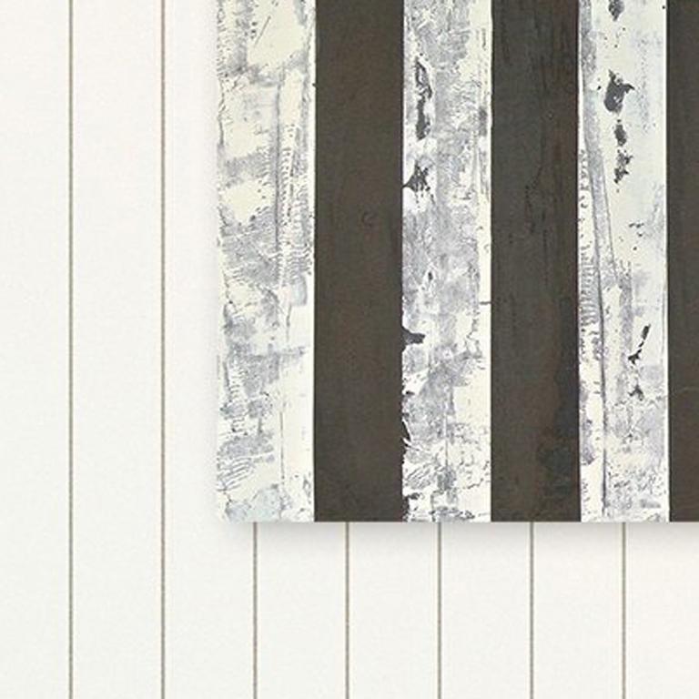 Joe et Jack (peinture abstraite) - Abstrait Painting par Pierre Auville