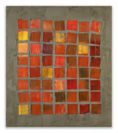56 Squares (Abstract painting)