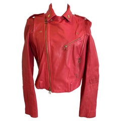 Pierre Balmain Biker leather jacket