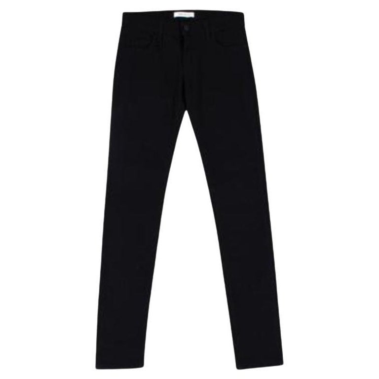Balmain Black Cotton Jeans Denim