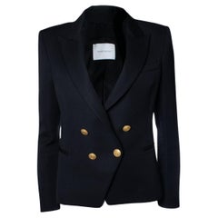 Pierre Balmain, black double breasted blazer