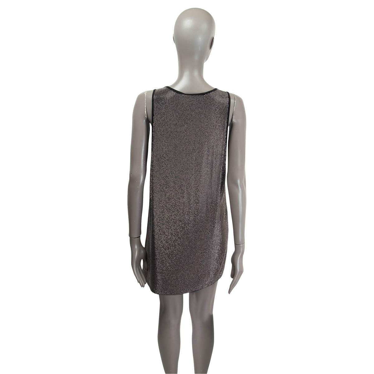 balmain silver dress