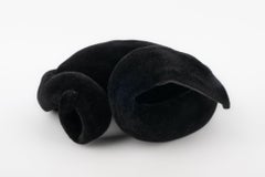 Pierre Balmain Black Velvet Bibi Hat