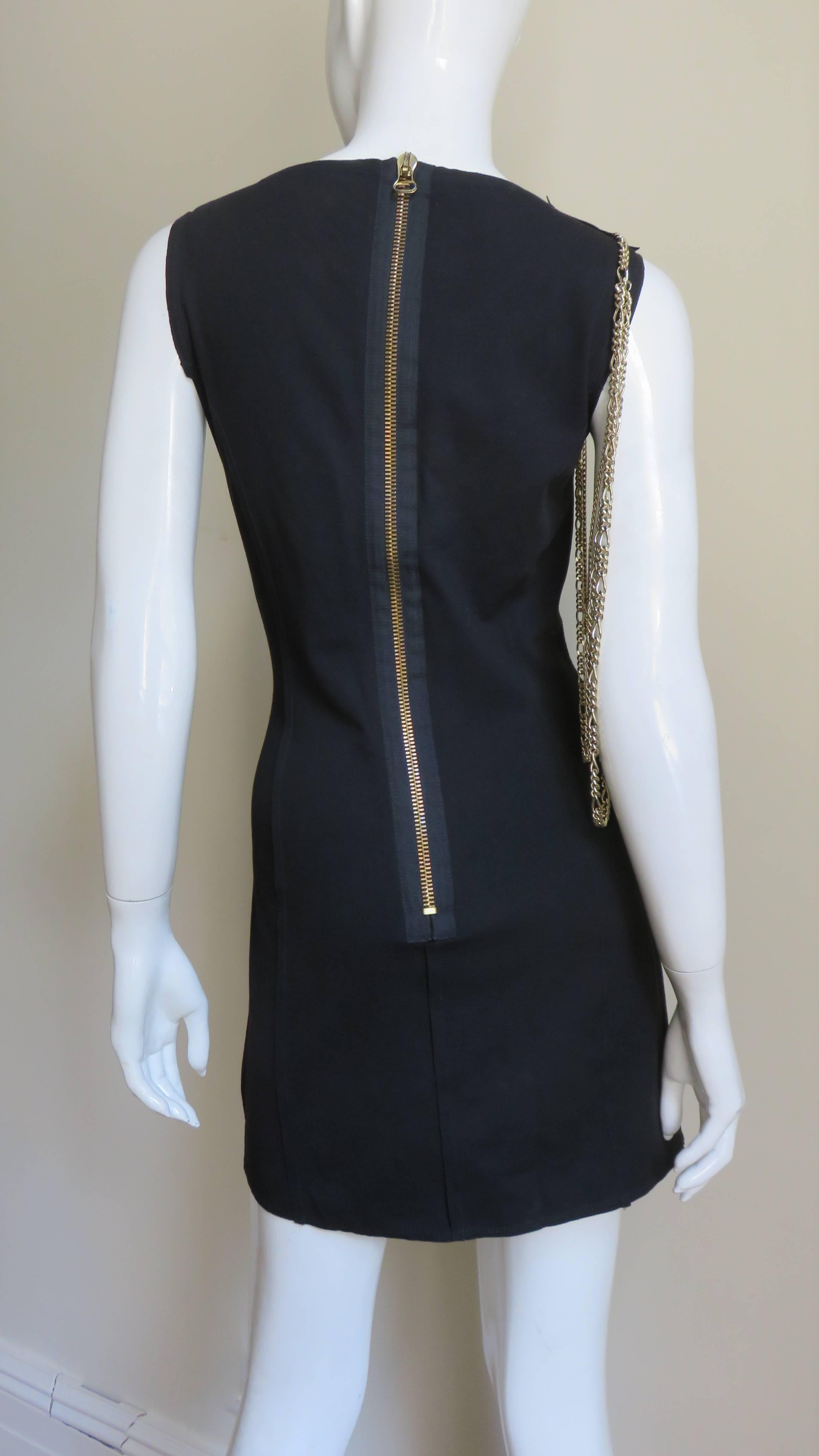 Pierre Balmain Dress with Chains  For Sale 5