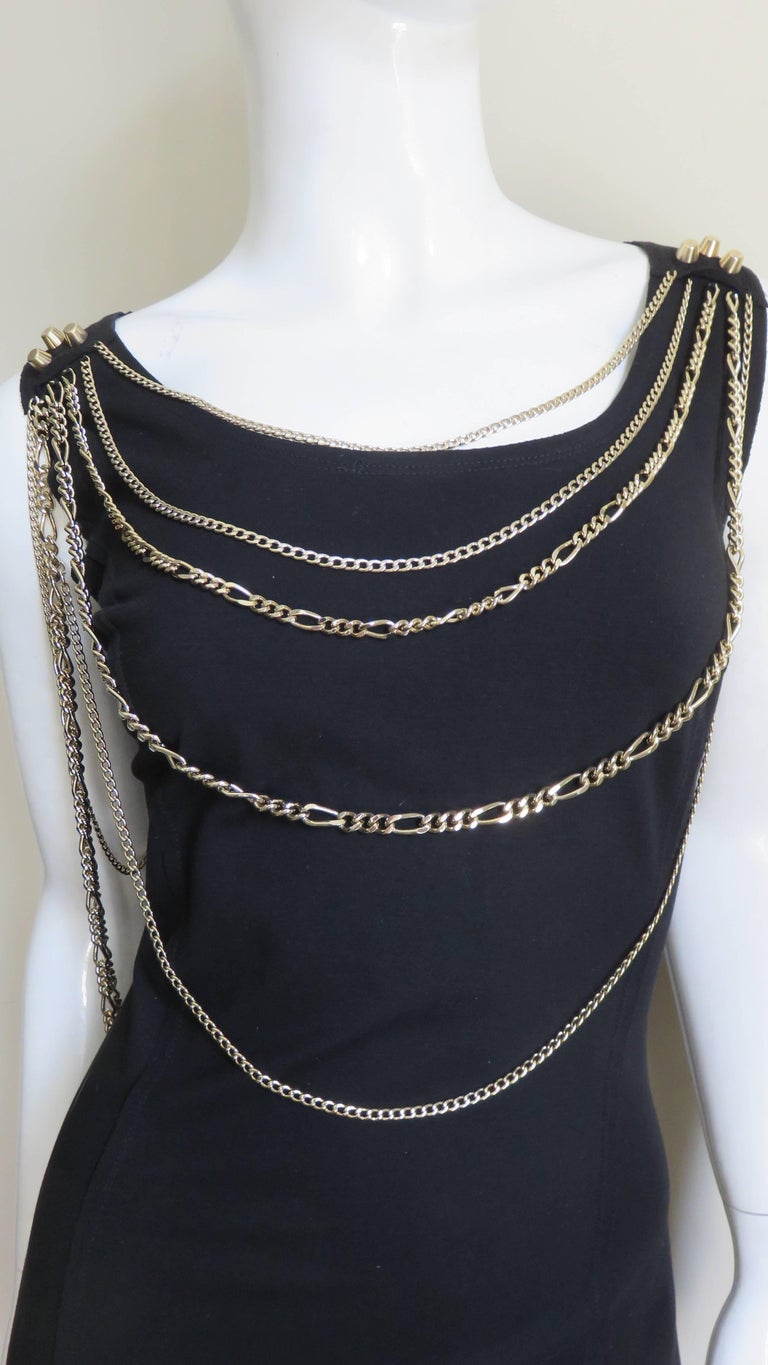 Pierre Balmain Chains Dress For Sale at 1stdibs
