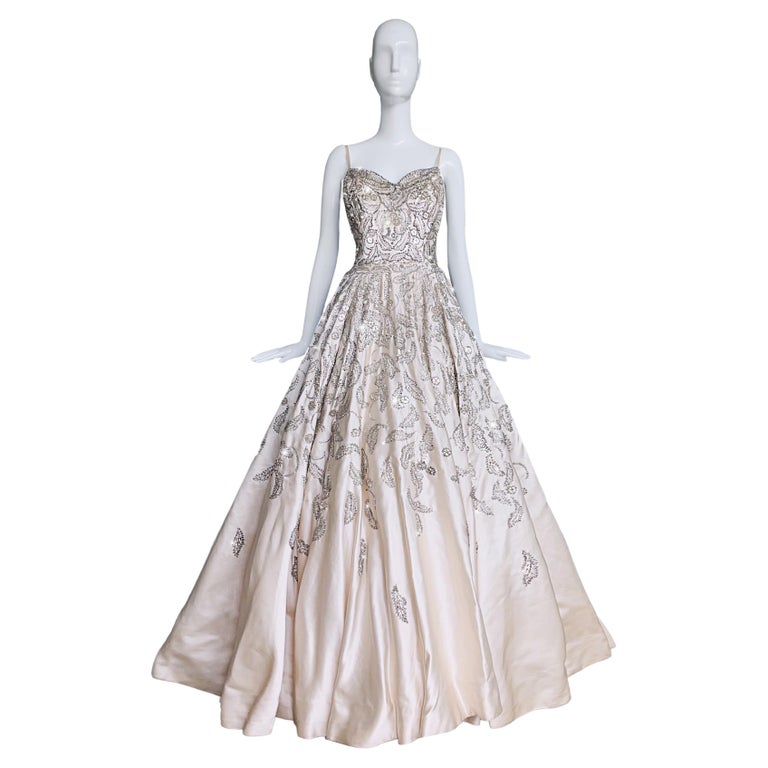 Robe De Soirée Haute Couture Dior 87 En vente sur 1stDibs France