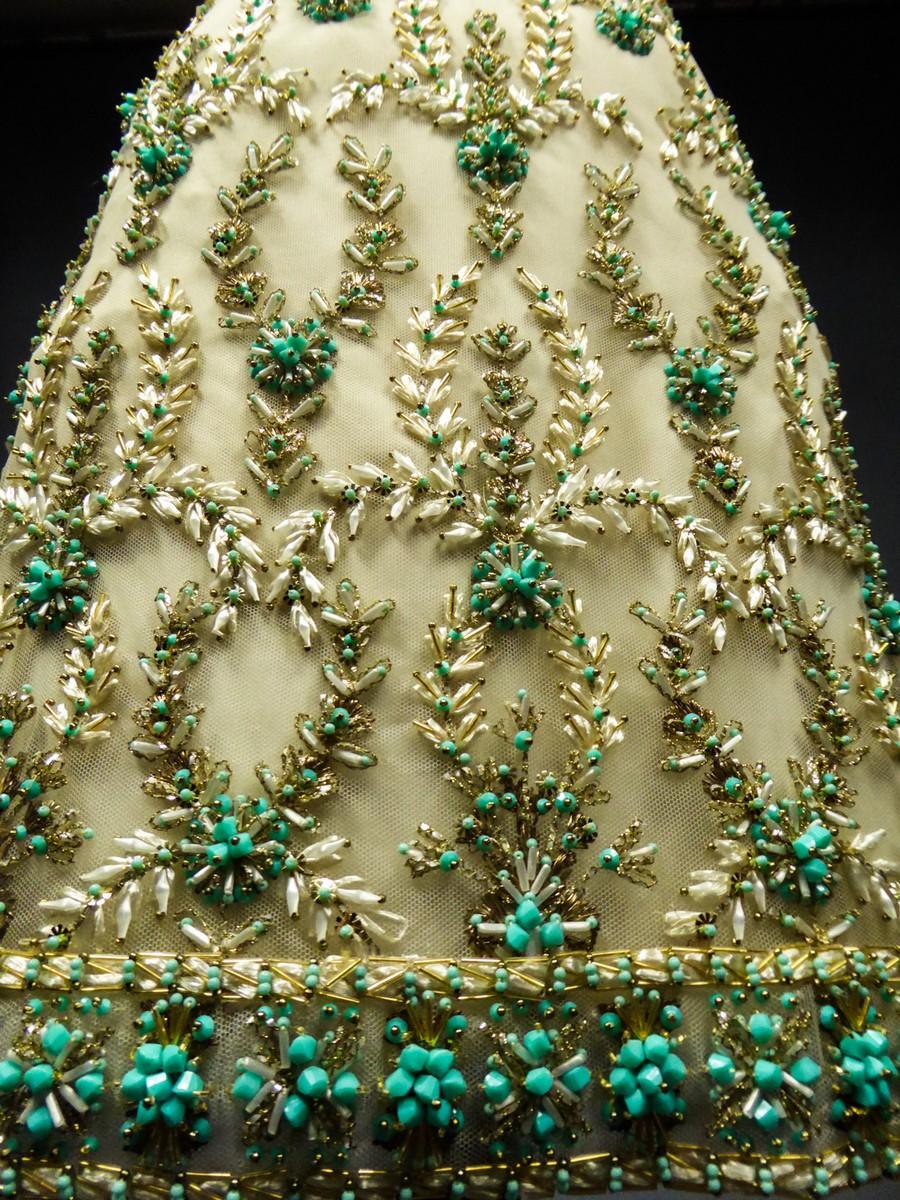 Pierre Balmain Couture Embroidered Cocktail Dress Numbered 127770 - Spring 1963 9
