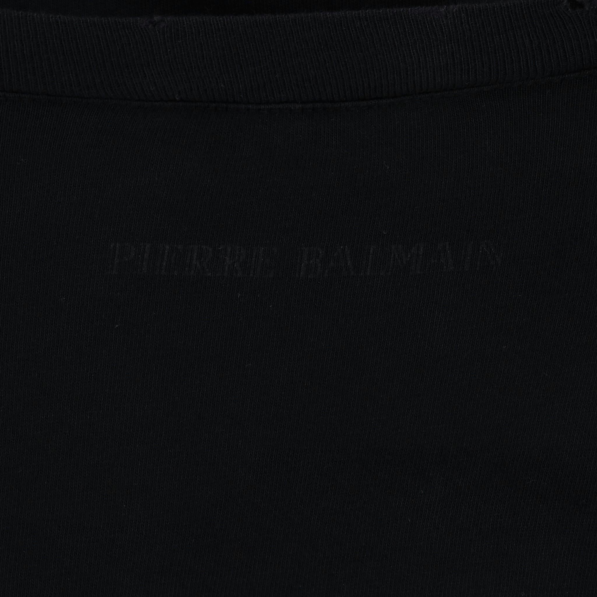 Pierre Balmain Distressed Cotton T-Shirt For Sale 4
