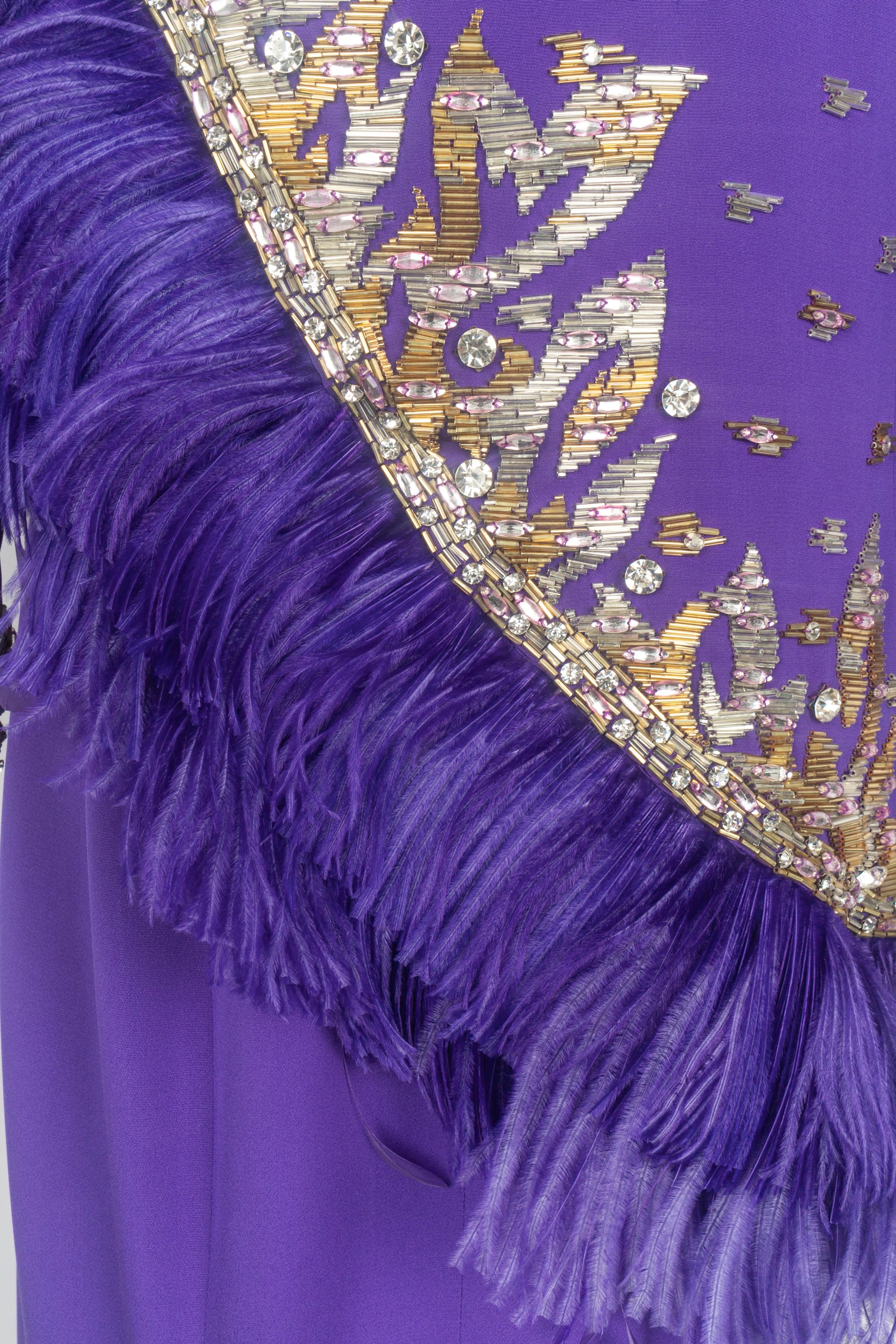 Robe Pierre Balmain Haute Couture Printemps-Eté 1986 en vente 2