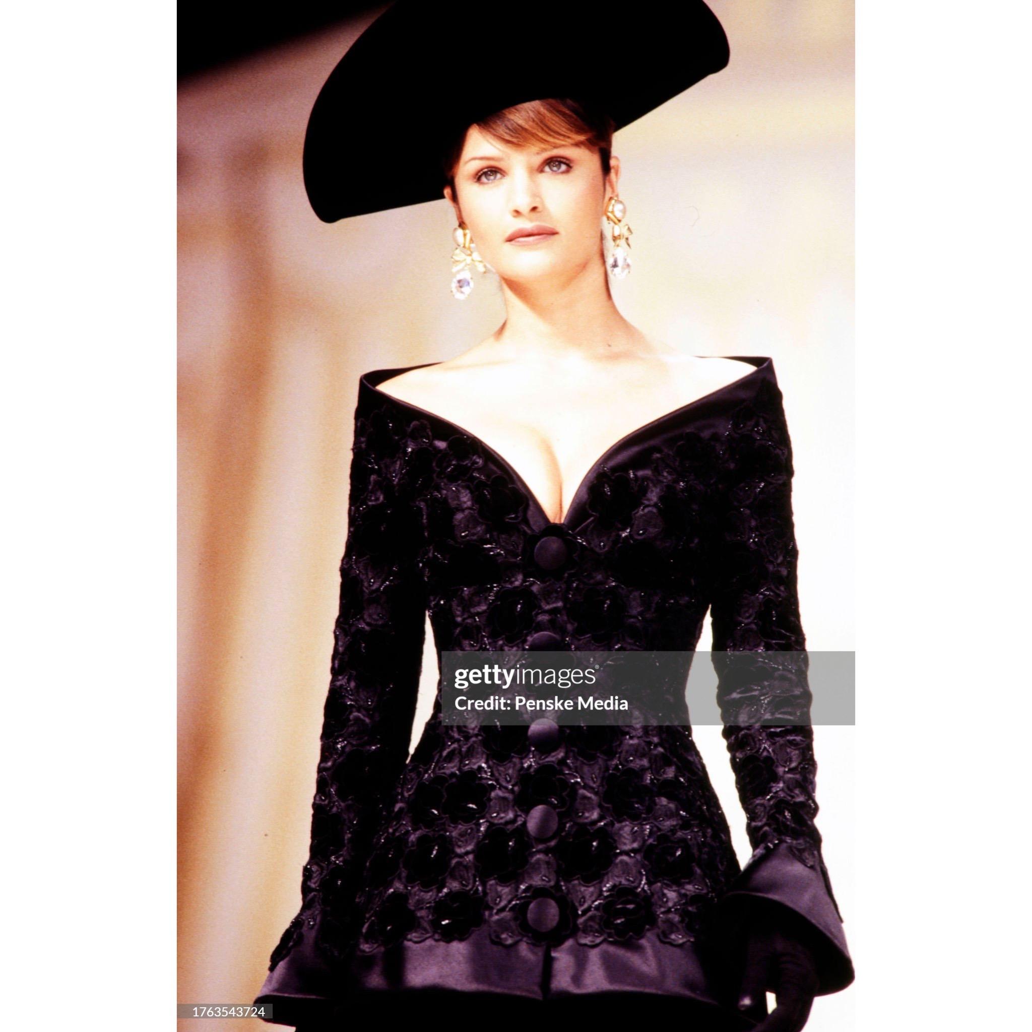 Pierre Balmain Fall 1993 Haute Couture Dress  For Sale 2