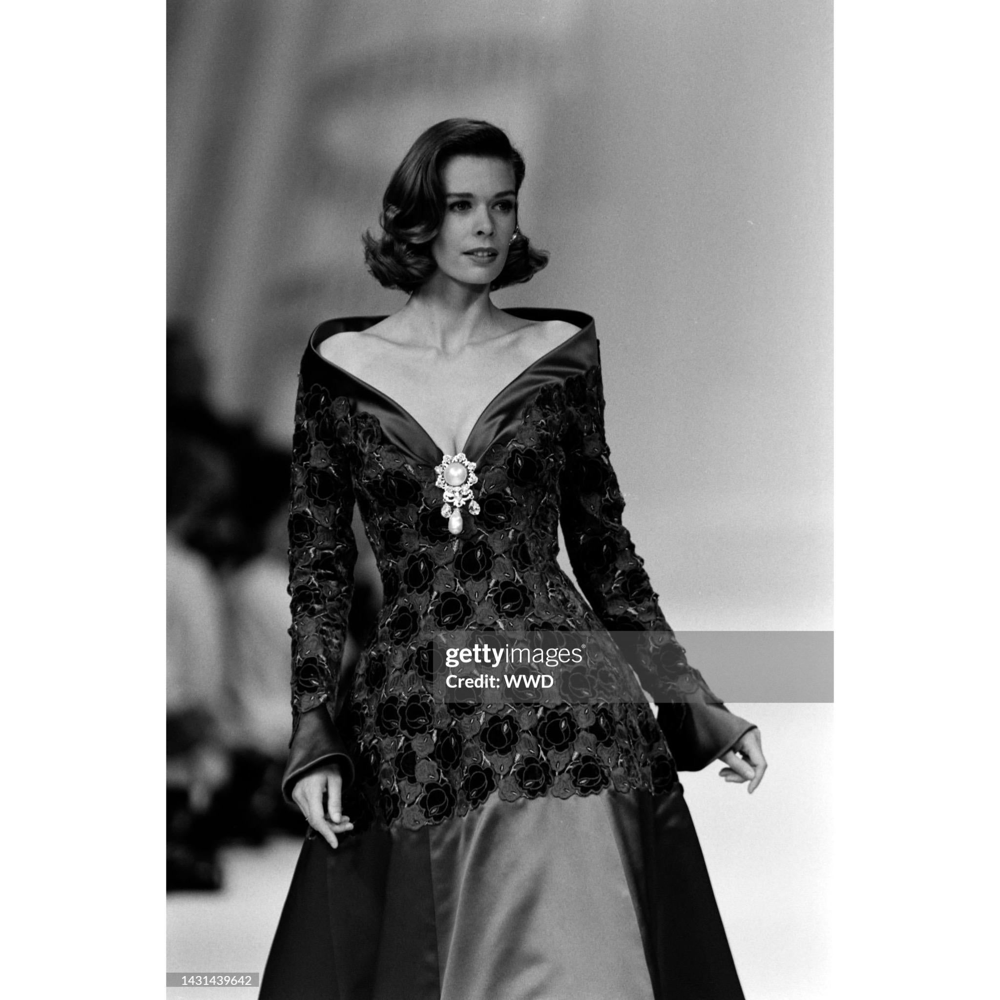 Pierre Balmain Fall 1993 Haute Couture Dress For Sale At 1stDibs