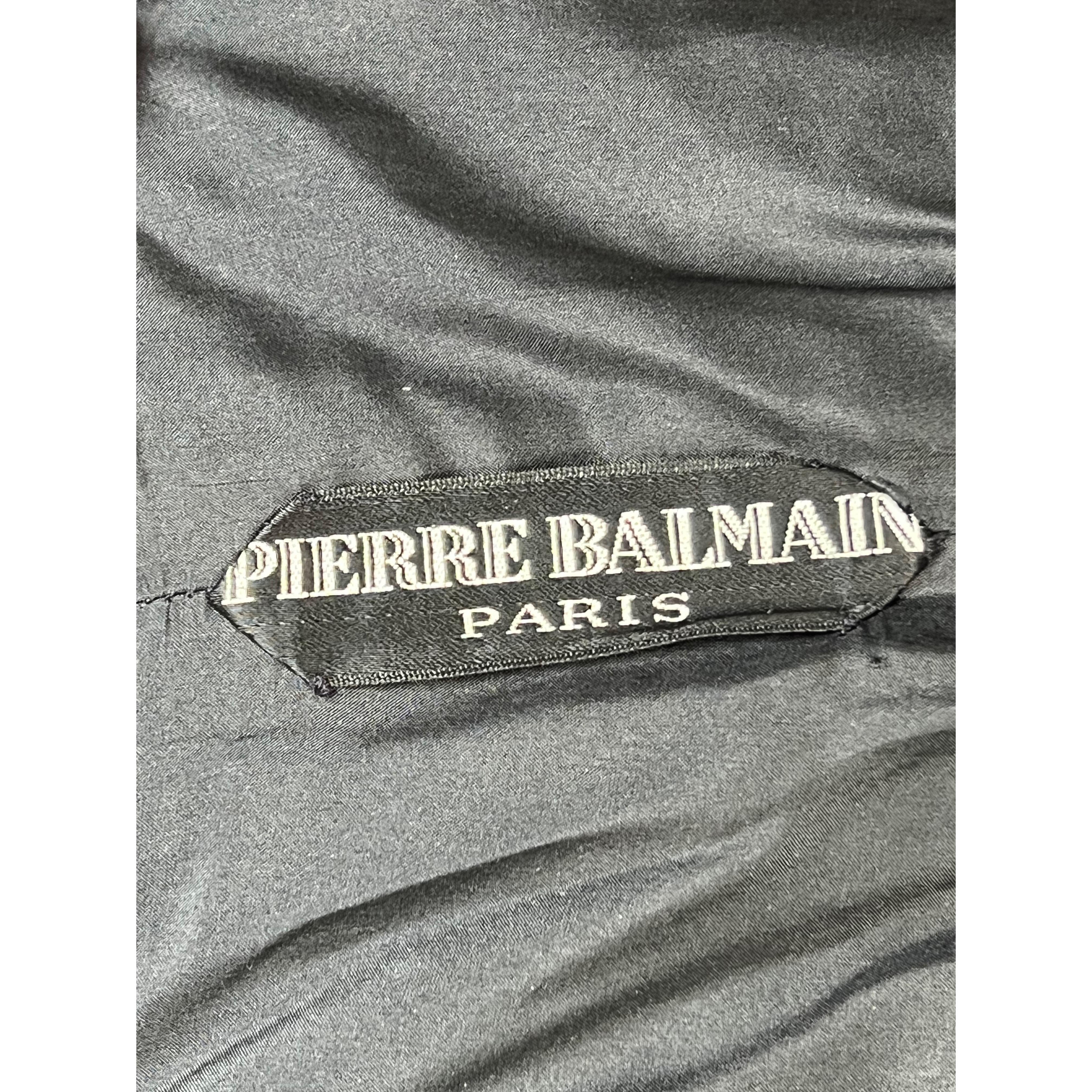 Pierre Balmain Fall 1993 Haute Couture Dress  For Sale 5