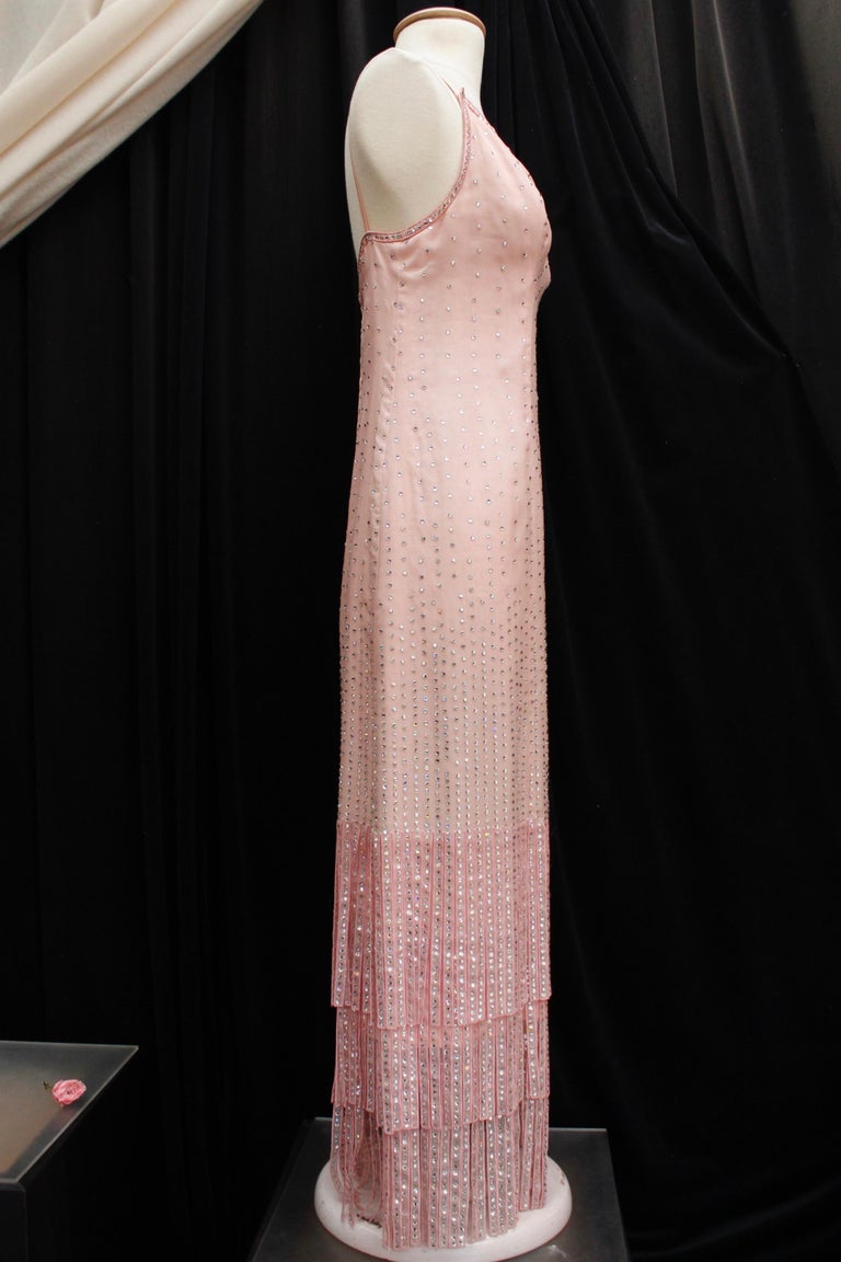 hot pink balmain dress