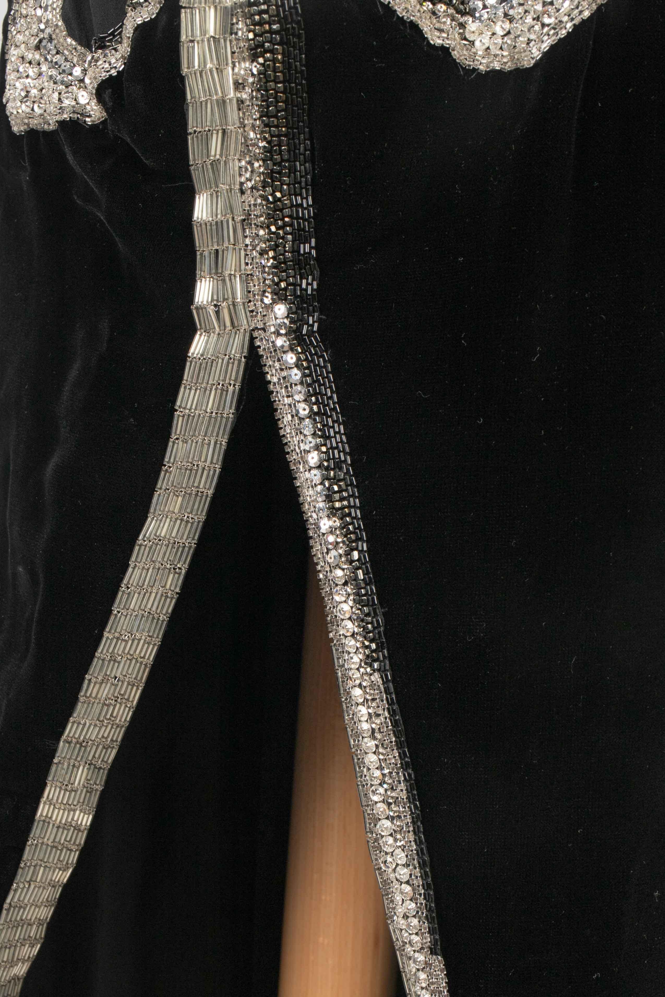 Vestido de Pierre Balmain Haute Couture 1983 en venta 5