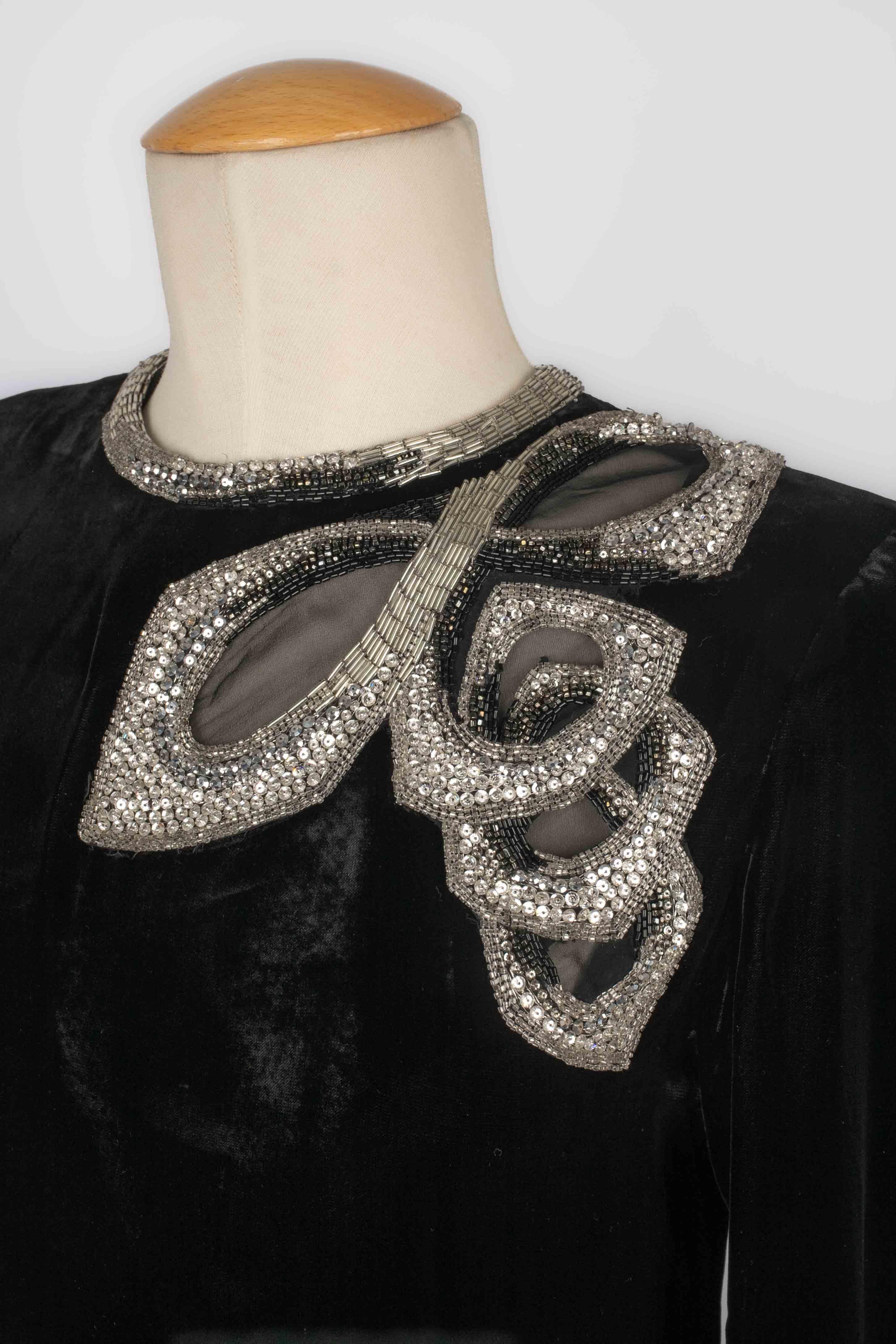 Vestido de Pierre Balmain Haute Couture 1983 en venta 1