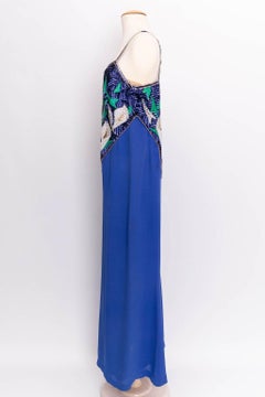 Pierre Balmain Haute Couture Viscose Embroidered Dress