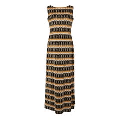 Abito lungo a fantasia Pierre Balmain