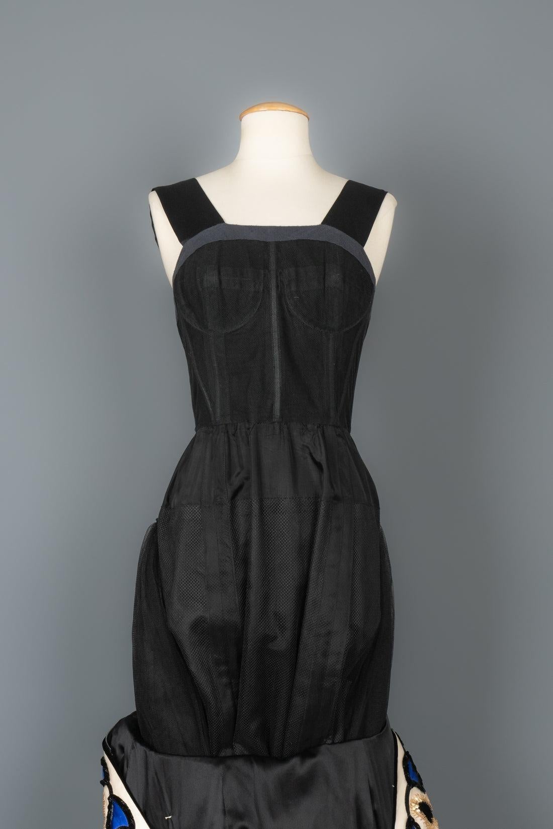Pierre Balmain Maxi Evening Dress Haute Couture For Sale 4