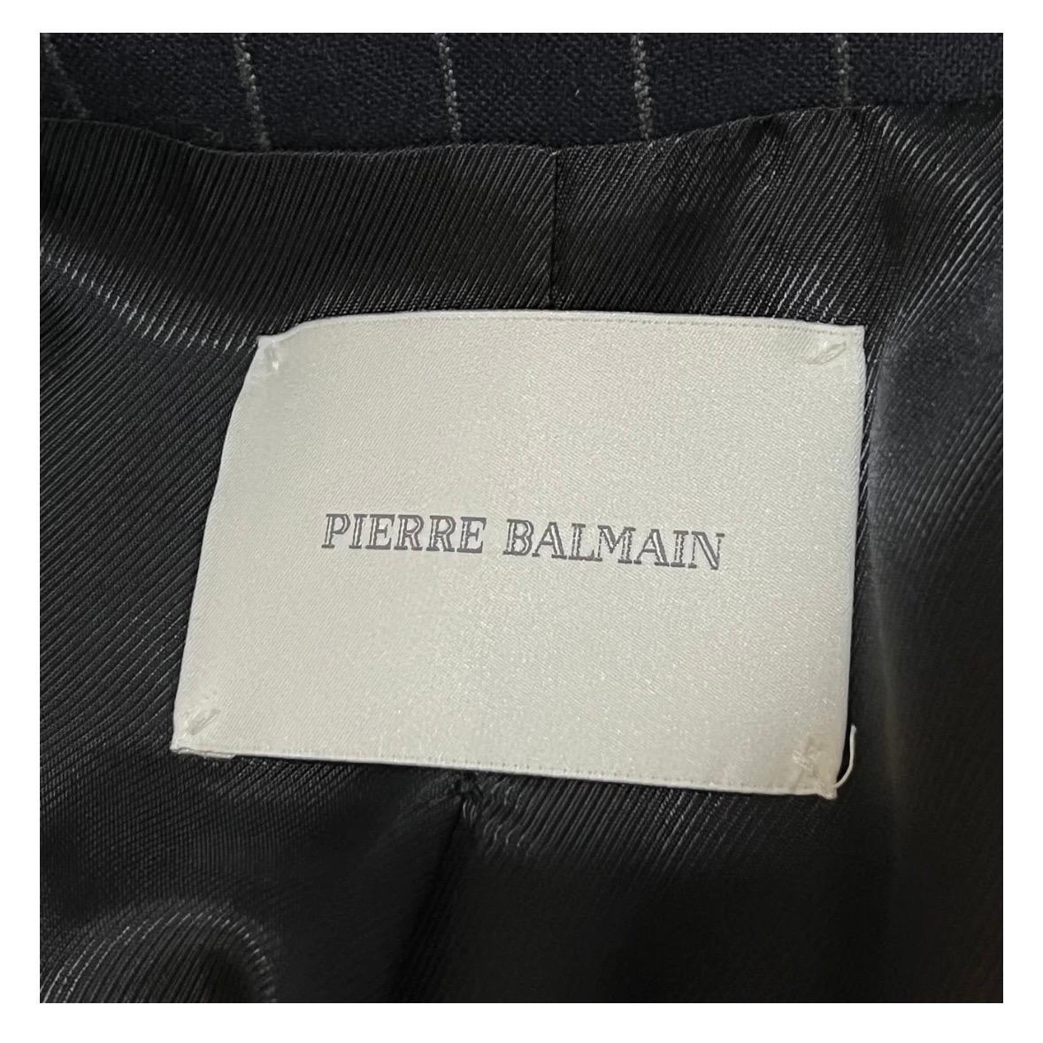 Women's Pierre Balmain Pinstripe Jacket (Circa 2010) For Sale