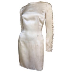 Retro Pierre Balmain Silk Safety Pin Dress