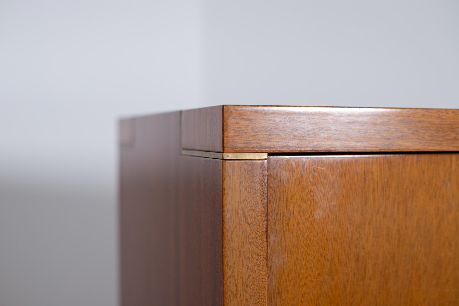 Pierre Balmain Secretaire Desk with Flap with Signature, France, 1980s 6